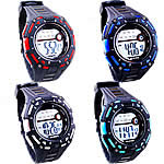 Dive Watch, Zinc Alloy, with Silicone, platinum color plated, LED cadmium free, 34mm, 20mm Approx 9.8 Inch 