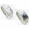 Men Wrist Watch, Zinc Alloy, with Glass, platinum color plated, for man 18mm Approx 9 Inch 