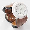 Uhrenarmbänder für Kinder, Kunststoff Zifferblatt, mit Glas & Acryl, 40x40mm,37x33x8mm, Länge:7 ZollInch, verkauft von PC