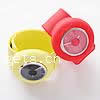 Bracelets de montre pour femmes, acier inoxydable, avec silicone, plus de couleurs à choisir pouce, Vendu par PC
