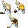 Women Wrist Watch, Zinc Alloy, with Glass, plated, with single calendar & for woman & with rhinestone 24mm, 12mm Approx 7.5 Inch 