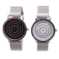 Men Wrist Watch, Zinc Alloy, with Glass, Japanese movement, platinum color plated, for man 41mm Approx 8.8 Inch 