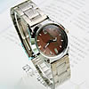 Bracelets de montre pour femmes, alliage de zinc, avec verre, Placage de couleur platine, 30mm, 16mm Environ 8.2 pouce, Vendu par PC