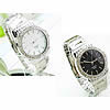 Men Wrist Watch, Zinc Alloy, with Glass, platinum color plated, for man & with rhinestone 39mm, 18mm Approx 9 Inch 