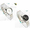 Bracelets de montre pour femmes, alliage de zinc, avec verre, Placage de couleur platine, plus de couleurs à choisir, 28mm, 13mm Environ 8.2 pouce, Vendu par PC