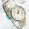 Men Wrist Watch, Zinc Alloy, with Glass, platinum color plated, for man, 36mm, 18mm Approx 7.8 Inch 