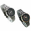 Bracelets de montre pour femmes, alliage de zinc, avec verre, Placage, plus de couleurs à choisir, 34mm, 14mm Environ 8.2 pouce, Vendu par PC
