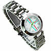 Bracelets de montre pour femmes, alliage de zinc, avec verre, Placage, avec strass, 27mm, 14mm Environ 7.4 pouce, Vendu par PC