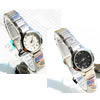 Women Wrist Watch, Zinc Alloy, with Glass, platinum color plated, for woman & with rhinestone 25mm, 12mm Approx 7.5 Inch 