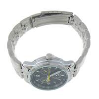 Bracelets de montre pour femmes, acier inoxydable, avec verre, couleur originale Environ 7 pouce, Vendu par PC