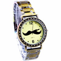 Women Wrist Watch, Zinc Alloy, with Glass, antique bronze color plated, for woman, cadmium free, 33mm, 16mm Approx 8.2 Inch 