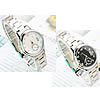 Bracelets de montre pour femmes, alliage de zinc, avec verre, Placage de couleur platine, avec un seul calendrier, plus de couleurs à choisir, 30mm, 14mm Environ 7.8 pouce, Vendu par PC