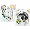 Men Wrist Watch, Zinc Alloy, with Glass, platinum color plated, with single calendar & for man 40mm, 19mm Approx 8.8 Inch 