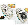 Men Wrist Watch, Zinc Alloy, with Glass, platinum color plated, for man 38mm, 19mm Approx 8.6 Inch 