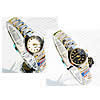 Women Wrist Watch, Zinc Alloy, with Glass, plated, for woman & with rhinestone 25mm, 12mm Approx 7.5 Inch 