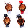 Women Wrist Watch, Zinc Alloy, with PU Leather & Glass, plated, for woman & with rhinestone 48mm, 18mm Approx 8.8 Inch 