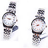 Bracelets de montre pour femmes, alliage de zinc, avec verre, Placage, avec strass, plus de couleurs à choisir, 26mm, 13mm Environ 8.2 pouce, Vendu par PC