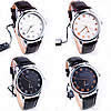 Men Wrist Watch, Zinc Alloy, with PU Leather & Glass, platinum color plated, for man & waterproof 40mm, 20mm Approx 9.4 Inch 