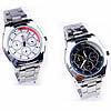 Men Wrist Watch, Zinc Alloy, with Glass, platinum color plated, for man & waterproof 40mm, 18mm Approx 8.2 Inch 