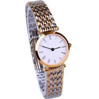 Women Wrist Watch, Zinc Alloy, with Glass, plated, for woman, 25mm, 13mm Approx 7.8 Inch 