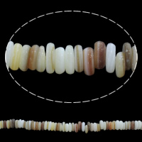 Perles de coquillage jaune naturel, coquille jaune, rondelle - Environ 0.5mm Environ 15.5 pouce, Environ Vendu par brin[