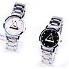 Bracelets de montre pour femmes, alliage de zinc, avec verre, Placage de couleur platine, avec strass, plus de couleurs à choisir, 31mm, 16mm Environ 8 pouce, Vendu par PC