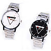 Men Wrist Watch, Zinc Alloy, with Glass, platinum color plated, for man & with rhinestone 40mm, 20mm Approx 8.6 Inch 