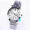 Bracelets de montre pour femmes, alliage de zinc, avec verre, Placage de couleur platine, 34mm, 16mm Environ 8.2 pouce, Vendu par PC