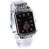 Men Wrist Watch, Zinc Alloy, with Glass, Rectangle, plated, for man 20mm Approx 9 Inch 
