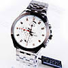 Men Wrist Watch, Zinc Alloy, with Glass, Round, plated, for man & waterproof, 44mm, 20mm Approx 9 Inch 