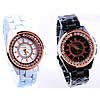 Men Wrist Watch, Zinc Alloy, with Glass, Round, plated, for man & with rhinestone 39mm, 20mm Approx 9 Inch 
