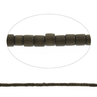Original Wood Beads, Column, original color Approx 2mm Approx 31 Inch, Approx 