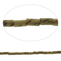 Original Wood Beads, Column, original color - Approx 3mm Approx 31 Inch, Approx 