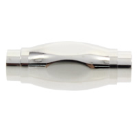 Fermeture magnétique en acier inoxydable rond, ovale, couleur originale Environ 6mm, Vendu par PC