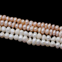 Perlas Botón Freshwater , Perlas cultivadas de agua dulce, natural, más colores para la opción, 2-3mm, agujero:aproximado 0.8mm, longitud:aproximado 15 Inch, Vendido por Sarta