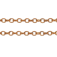 真鍮製の卵形のチェーン, 銅, メッキ, 楕円形の鎖, 無色 売り手 M