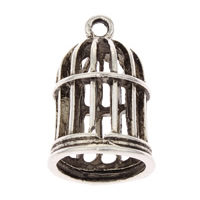 Zinc Alloy Tool Pendants, Cage, antique silver color plated, lead & cadmium free Approx 2mm 