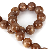 Sunstone Bead, Round, natural, 10mm Approx 1mm Approx 16 Inch, Approx 