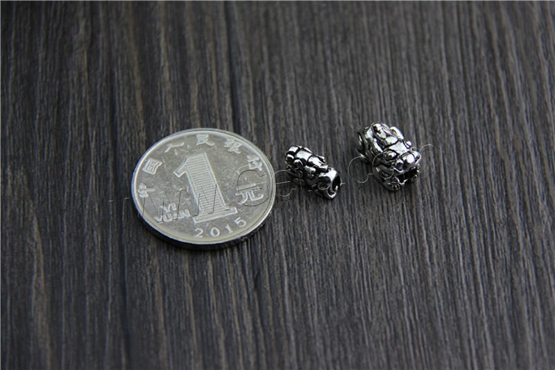 Thailand Sterling Silver Beads, Fabulous Wild Beast, different size for choice, Sold By PC