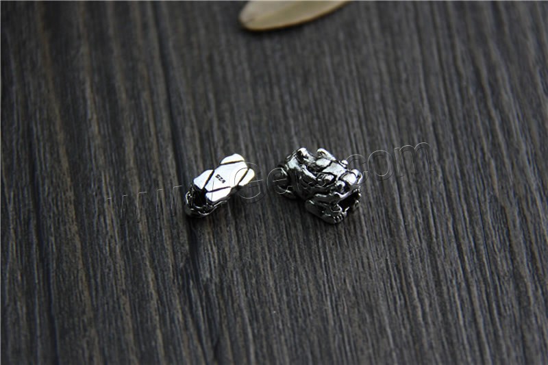 Thailand Sterling Silver Beads, Fabulous Wild Beast, different size for choice, Sold By PC