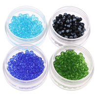 Perles de cristal rondelle, facettes, plus de couleurs à choisir Environ 1mm Vendu par sac