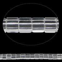 Natural Clear Quartz Beads, Cube, synthetic, 10mm Approx 1mm Approx 15.5 Inch, Approx 