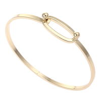 Brass Bangle, gold color plated, nickel, lead & cadmium free Inner Approx Approx 7.5 Inch 