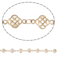 Handmade Brass Chain, plated, bar chain lead & cadmium free 