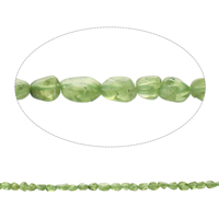 Perles péridot naturel, Olivine naturelle, pepite, Birthstone août - Environ 1mm Environ 15.5 pouce, Environ Vendu par brin