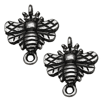 Нержавеющая сталь животных подвески, нержавеющая сталь, Пчела, с обручом & чернеют отверстие:Приблизительно 1.5mm, продается PC