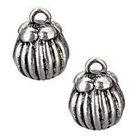 Zinc Alloy Jingle Bell for Christmas Decoration, antique silver color plated Approx 