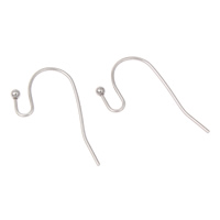 Stainless Steel Hook Earwire, original color 