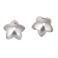Stainless Steel Bead Cap, Flower Approx 1mm 