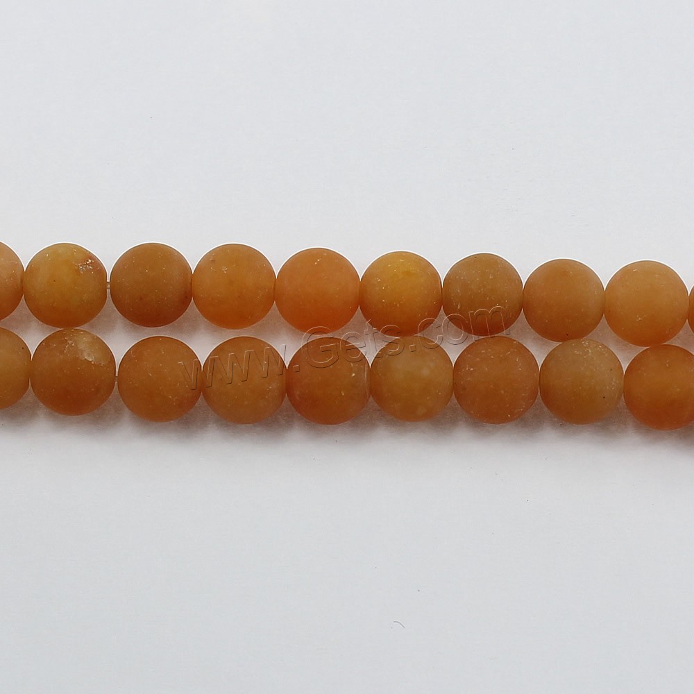 Red Aventurine Bead, Round, natural, different size for choice & frosted, Hole:Approx 1-2mm, Length:Approx 15.5 Inch, Sold By Strand